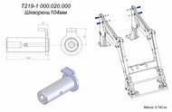 (Cz 21543)  T219-1 000.020.000    Metal-Fach -219