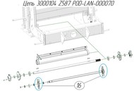  3000104 Z587 POD-LAN-000070  - Metal-Fach Z-587